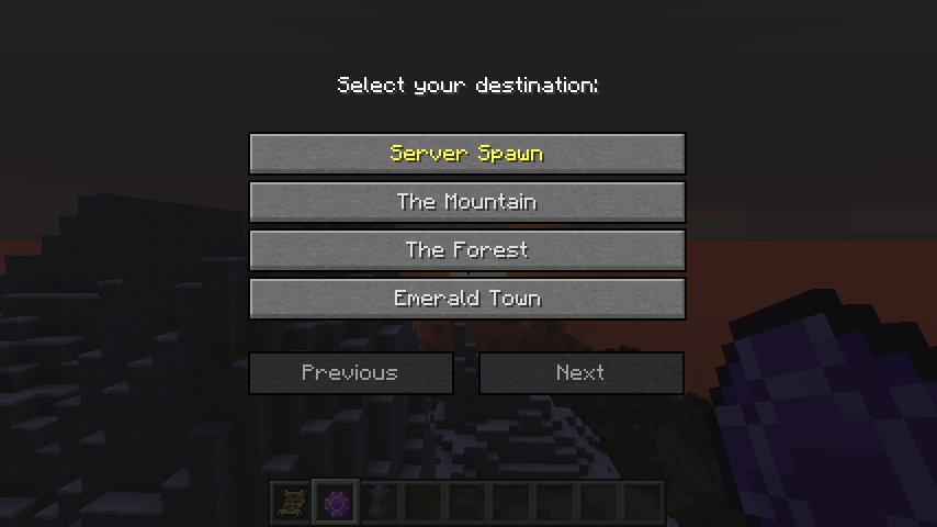Core Features – Craftable Waystones, Warp Scrolls, and Community Hubs